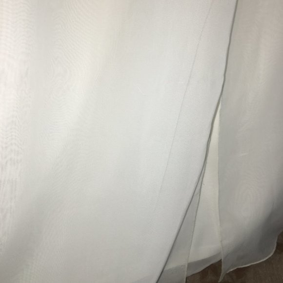 New Vintage Wedding Dress, Poet LONG SLEEVE Bell Aline Reg $3499 Size10 Rustic - Picture 8 of 15